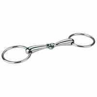 Трензел Ring Bit от неръждаема стомана, кух и лек, дебелина 18 мм