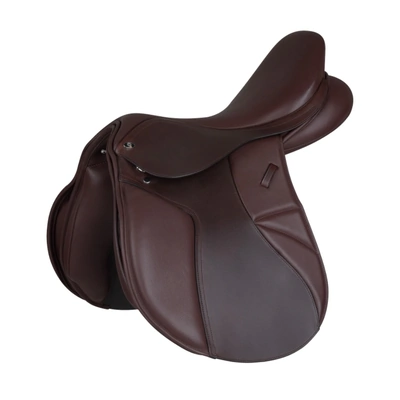 Кожено седло за скачане - Comfort Jumping 17,5"