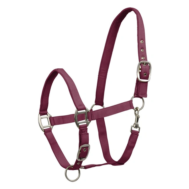 Padded Horse Headcollar with Matte Fittings - SATIN