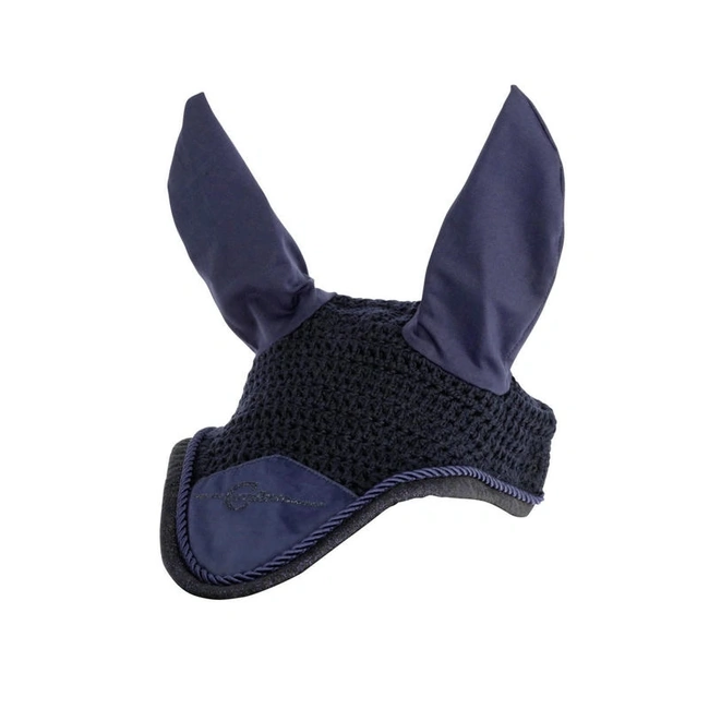 Fly Veil for Horses with Decorative Appliqué - KRB