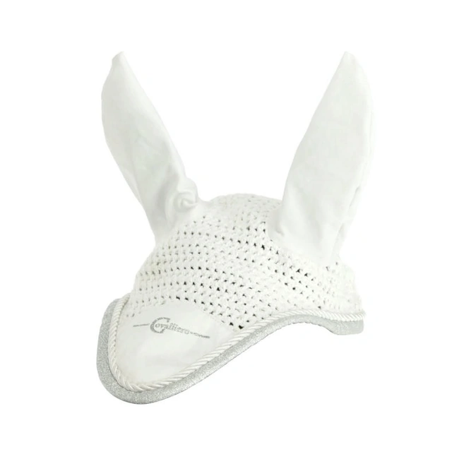 Fly Veil for Horses with Decorative Appliqué - KRB