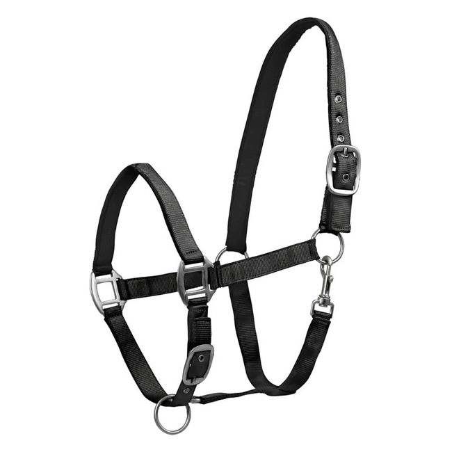 Padded Horse Headcollar with Matte Fittings - SATIN
