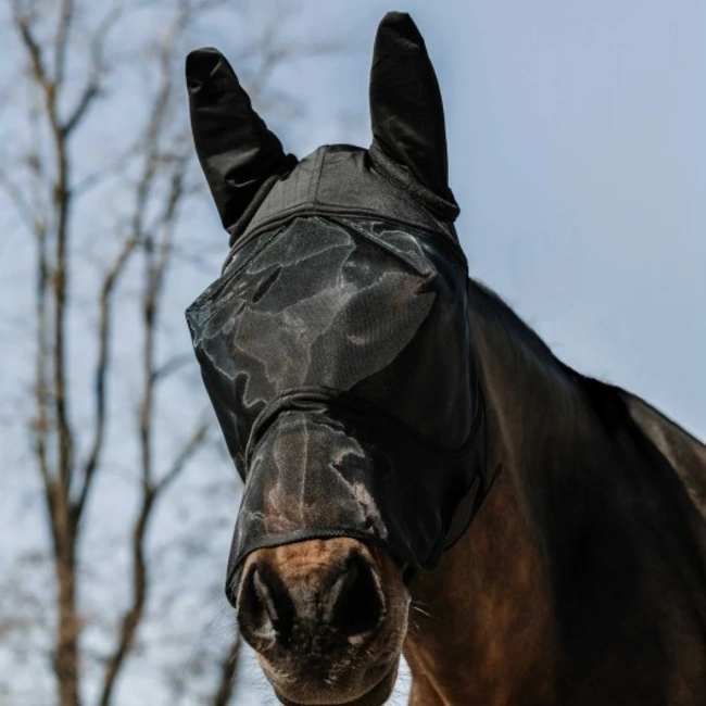 Horse Fly Mask with Nose and Ear Protection, UV 50 - DETAILS