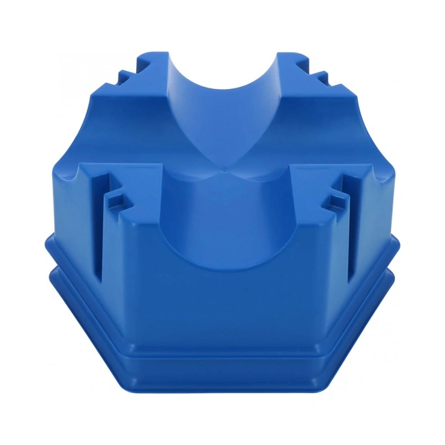Horse Jump Block, Blue, for Standard Jump Poles - Hippotonic