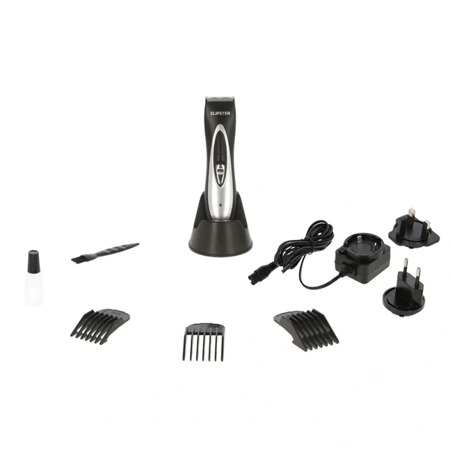 Машинка за постригване (тример) за детайлно подстригване пълен комлект Cordless Clipster CuttoX