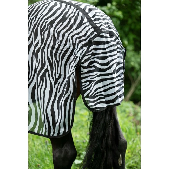 Мрежеста попона с част за врат - Zebra 24