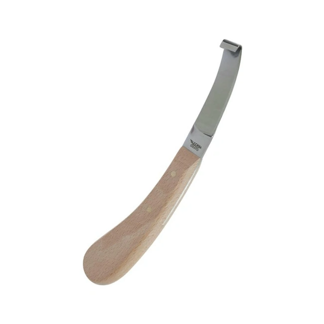 Hoof Knife with Ergonomic Hardwood Handle Aesculap GTA