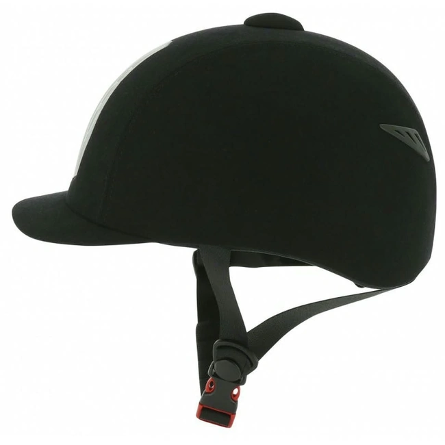 Велурена каска за езда CHOPLIN AERO, 52-54 см
