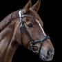 Снимка 2 на Leather Bridle with Combined Flash and Drop Noseband - X-Line New Shap