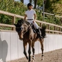 Снимка 1 на Дамски брич за езда EQUITHÈME Beverly с пълен силиконов захват