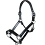 Снимка 1 на Leather Horse Headcollar with Soft Padding and Silver-Coloured Fittings - Standart