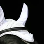 Image 7 of Fly Veil for Horses with Decorative Appliqué - KRB
