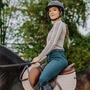 Снимка 11 на Дамски брич за езда EQUITHÈME Beverly с пълен силиконов захват